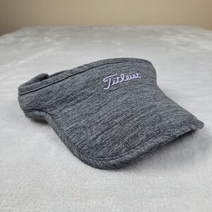 Titleist Women's Visor Hat Golf Gray Adjustable